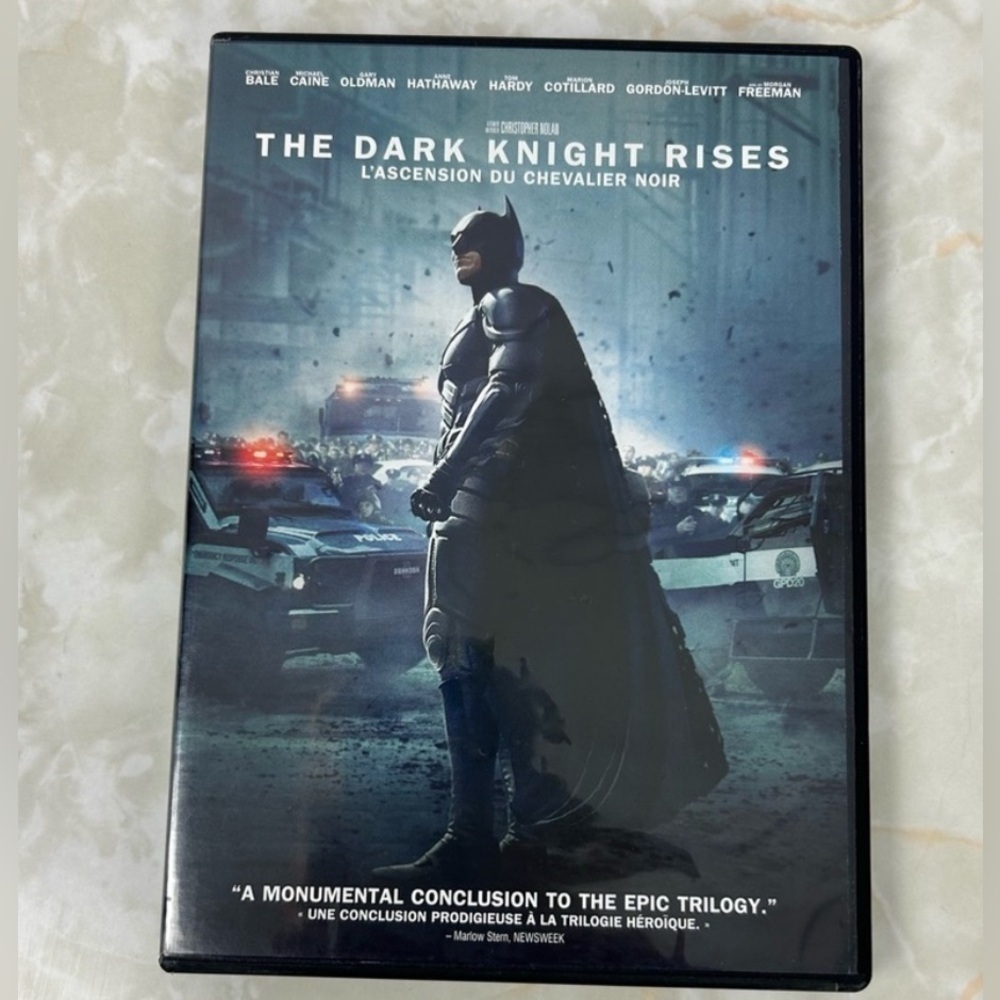 The Dark Knight Rises DVD